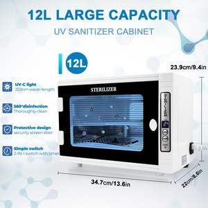 Multifunctionele Ontsmettende Kast <span class=keywords><strong>Salon</strong></span> Handdoek Warmer Kast Handdoek Warmer Met Uv Sterlizer - Product Image 2