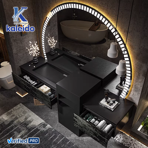 2026 OEM Kaleido: Самый продаваемый набор для ванной комнаты – роскошный дизайнерский набор ручной работы с зеркалом и столешницей - Product Image 4
