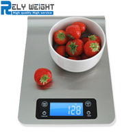 Nueva báscula electrónica digital inteligente de acero inoxidable 5Kg/1G para el hogar, báscula de cocina para alimentos con premio Reddot de nutrición