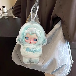 Étui de protection transparent POP Martt pour POP MARTT SKULLPANDA Winter Melody the Theatre Series, housse anti-poussière avec cordon en silicone - Product Image 6