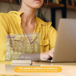 Wholesale High Transparence Acrylic <b>Fridge</b> <b>Magnets</b> 3mm Thick Multi-piece Package <b>for</b> Desk Custom Design Souvenir Back School - Product Image 4
