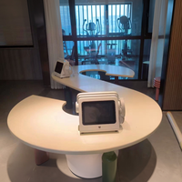 Terminal interactif de bibliothèque de bureau avec écran tactile 10,1 pouces, kiosque intelligent pour audiobooks, pour utilisation sur bureau de bibliothèque