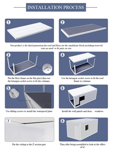 Nhà Sản Xuất Bán Buôn Phẳng Gói Container Nhà Với Phòng Ngủ 40ft Granny Phẳng Gói Container Nhà Với Giá Dưới - Product Image 5