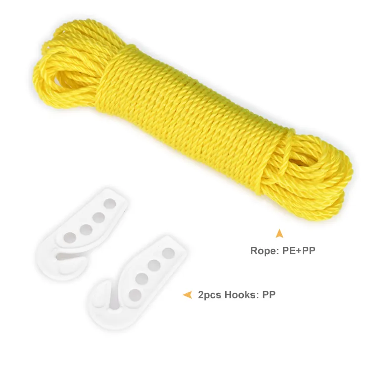 Wholesale Retractable Clothes Hanging Line Clothesline Rope For Outdoor Camping