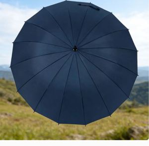 Parapluie Automatique 16K de Marque d'Usine avec Poignée Noire – Parapluies de Pluie avec Poignée - Product Image 3