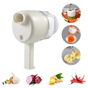 Smart Gadgets Slicer Kitchen Hand Held Food Processor Portable 4 in 1 Handheld <b>Vegetable</b> <b>Cutter</b> Set ANS-901 4 in 1 <b>Multifunction</b> - Product Image 5