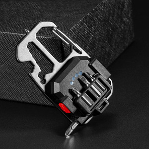 <strong>Multi-functional</strong> <strong>Working</strong> <strong>Light</strong> COB Type-C USB Keychain Work Lamp Emergency Portable Torch Mini LED Flashlight Bottle Opener - Product Image 5