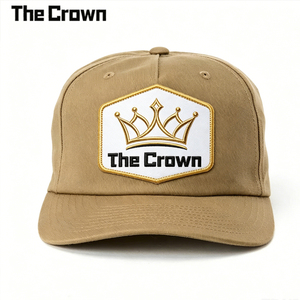 Gorra de Béisbol Estructurada de 6 Paneles con Logotipo Personalizado, Venta al Por Mayor, Parche Tejido, Gorra de 5 Paneles, Color Caqui, Fabricante de Gorras - Product Image 2