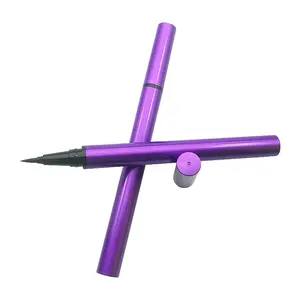 No Logo Waterproof Top Quality Free Sample New Style Purple Eye Liner Pencil Eyeliner