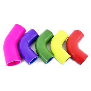 अच्छी गुणवत्ता वाली कार ब्रेएडेड लचीला इंटरकूलर टर्बो रेडिएटर रेड्यूटर रेड्यूसर 45 135 180 डिग्री सिलिकॉन कोहनी नली नली - Product Image 3