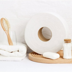Papier toilette en rouleau jumbo <span class=keywords><strong>Kleen</strong></span> Supply, 2 plis, 3,3 po x 1 375 pi, diamètre 12 po, blanc (boîte de 6) - Product Image 3