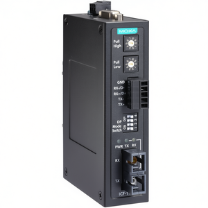 Convertidor de Fibra Óptica Moxa ICF-1150-S-SC-T, Convertidor de Medios Ethernet Industrial, Conector SC - Product Image 2