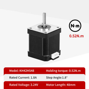 Kaihong 42X42x48mm Motor De Passo <span class=keywords><strong>Nema</strong></span> <span class=keywords><strong>17</strong></span> <span class=keywords><strong>48mm</strong></span> Hybrid Stepper Motor Kit para impresoras 3D - Product Image 3