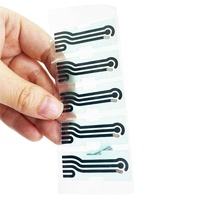 Biosensor Electroquímico de Plástico PET Serigrafiado, Electrodo de Ag/AgCl para Monitor de Glucosa, Accesorios para Auriculares de Teléfono Móvil