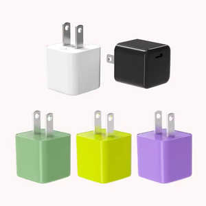 Chargeur mural rapide <span class=keywords><strong>pour</strong></span> téléphone portable PD 20W d'origine d'usine, adaptateur de charge rapide USB Type C, chargeur de voyage <span class=keywords><strong>pour</strong></span> téléphone, prise US/UK - Product Image 1