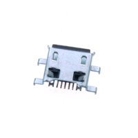 Conector USB B Micro de 5 Pines, Hembra, Tipo B, para Montaje en PCB, Reemplazo de Receptáculo SMD, Puerto de Carga USB B