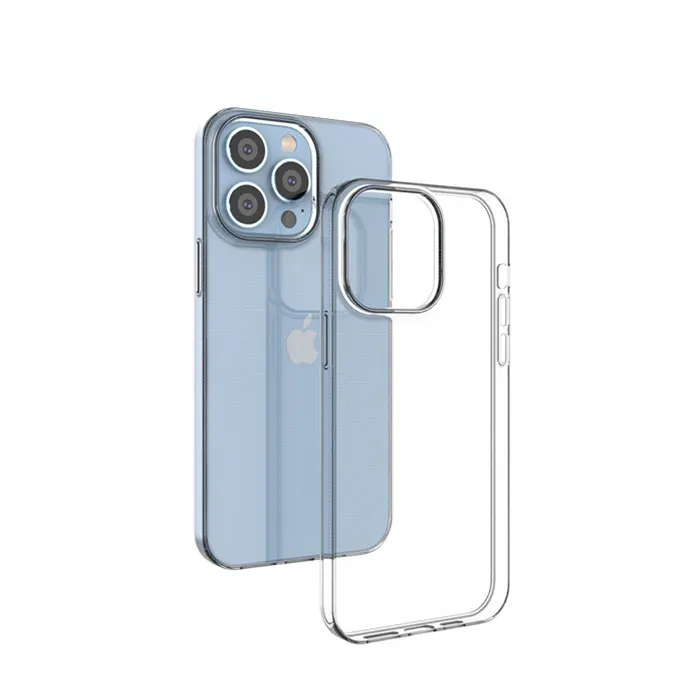 Good Quality 0.8mm Thin Soft TPU Clear Mobile Phone Back Cover Case for iPhone 14 Plus 13 12 mini 11 Pro XS Max 8 7 6 Plus