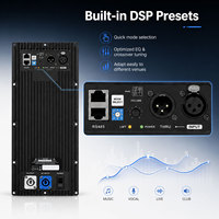 Module d'amplificateur professionnel DT400 pour enceinte active, enceinte active avec module d'amplificateur numérique intégré