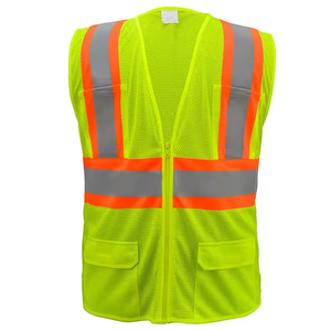 Chaleco <span class=keywords><strong>de</strong></span> Seguridad Reflectante LED Personalizado Impermeable <span class=keywords><strong>de</strong></span> Poliéster para Paramédicos <span class=keywords><strong>de</strong></span> Primeros Auxilios - Product Image 1