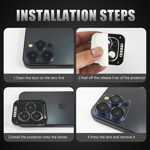 ฟิล์มกันรอยเลนส์กล้อง Eagle Eye สำหรับ iPhone 15 14 13 12 Pro Max - Product Image 4