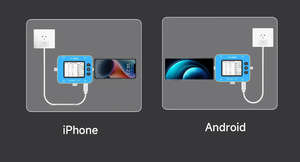 JCID CD01 Tester pengisi daya PD Voltmeter Digital vursewa Meter mendukung tipe _ C/USB3.0 Monitor Real-time daya pengisian cepat - Product Image 3