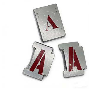 Pochoirs en lettres et chiffres en alliage d'aluminium personnalisés avec découpe laser pour la peinture au pistolet - Marque Aoneisi - Product Image 3