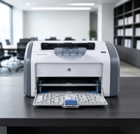 Rakitan Pengumpan Kertas & Gear Tahan Lama Memperbarui Sistem Pengumpanan yang Usang untuk Perangkat Cetak HP M1005 Canon LBP2900 Kantor Kecil