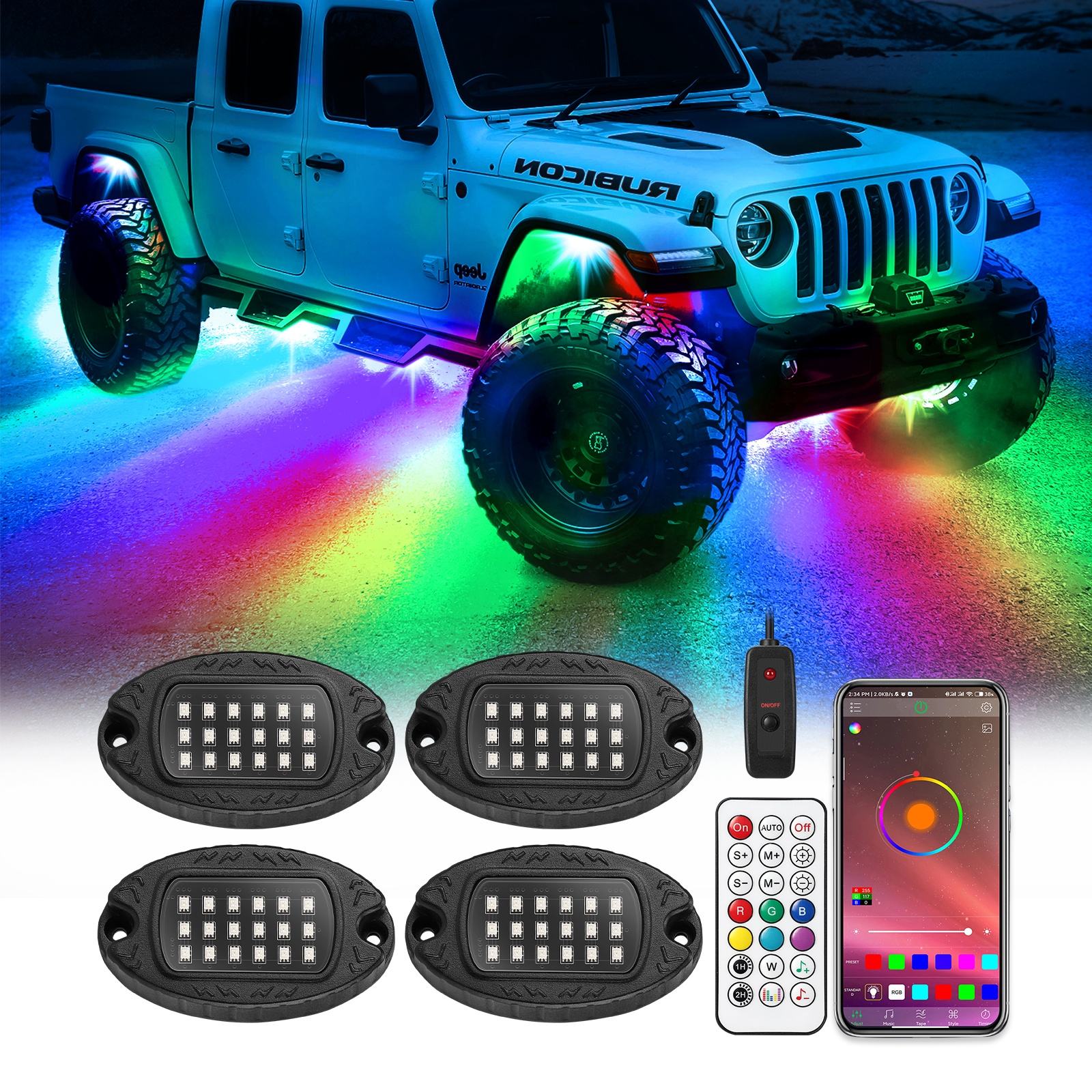 Color de sueño y RGB