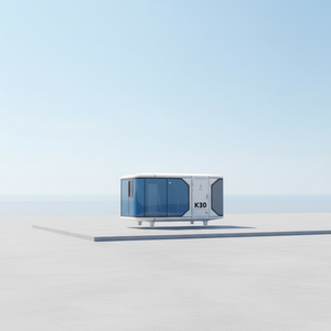 Maison préfabriquée en conteneur, villa, bureau, capsule spatiale, cuisine <span class=keywords><strong>mobile</strong></span> pour hôtel commercial, étanche, de style européen - Product Image 2