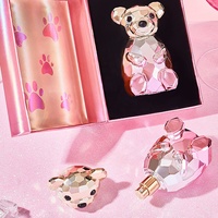 Parfum Tendance Ours Mignon pour Femme Eau de Parfum Élégante 100ml Brume Corporelle Florale Fruitée pour Dames pour Rendez-vous et Sorties Décontractées