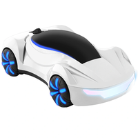 Voiture RC de drift FlytecRC Y19 2.4G Brushless 4x4 haute vitesse 4 canaux avec télécommande, éclairage RGB, double pulvérisation, portée de 50m, prête à l'emploi