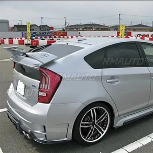 สปอยเลอร์หลังคุณภาพสูงสำหรับ Toyota Prius 2009-2014 Hatchback 3 ชิ้น วัสดุ ABS รุ่น FD2 สีดำเงาหรือสีขาว - Product Image 6