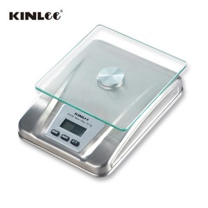 EK08S Flachglas-Küchenwaage & Fischwaage mit Anzeige in Gramm/Pfund/Kilogramm/Oz - Product Image 4