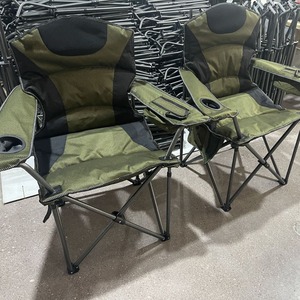 <span class=keywords><strong>Silla</strong></span> Plegable Acolchada Extra Grande de Tela Oxford, Cómoda, con Portavasos, Soporte Resistente, para Jardín y <span class=keywords><strong>Playa</strong></span>, para Adultos - Product Image 4