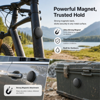 Traceur GPS intelligent magnétique portable, localisateur anti-perte, étanche IP6, compatible Find My Air Tag pour iOS et Android