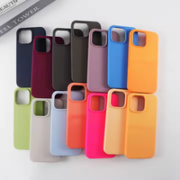 Funda de Silicona para Teléfono al por Mayor de Fábrica para 14 Max 14 Pro Max, Carcasas Coloridas de TPU Suave para iPhone 13 13 Pro 13 Pro Max