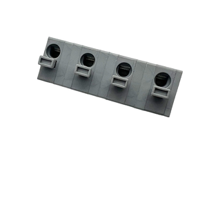 Bloques de terminales <span class=keywords><strong>Crey</strong></span>, paso de 12,5mm, 4 pines, enchufe sin soldadura Chapado en 7 pines, bloque de terminales gris para placa PCB - Product Image 2