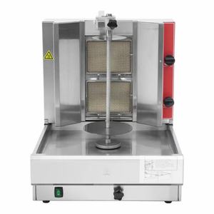 <span class=keywords><strong>Machine</strong></span> à shawarma professionnelle KOCHEF, gril à gaz propane, rôtissoire verticale pour <span class=keywords><strong>kebab</strong></span>, avec 2 brûleurs, en acier inoxydable, facile à nettoyer - Product Image 1
