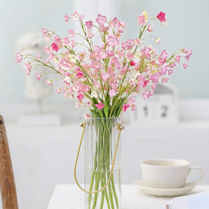 Flores Artificiales al por Mayor, Lirios de Seda Hechos a Mano de Alta Calidad, Arreglo Floral Artificial, Decoración de <span class=keywords><strong>Estilo</strong></span> <span class=keywords><strong>Natural</strong></span> - Product Image 3