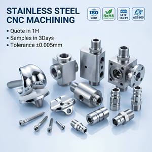 Componentes Mecánicos de Acero Inoxidable 316L de Alta Resistencia, Mecanizado CNC de Precisión ISO9001, Unidad de Calidad Industrial - Product Image 1