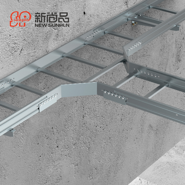 Rack Cable Management Tray Manufacturers in China Hot Dip Galvanizing Cable Tray Puncher End Cap 50mmX3m
