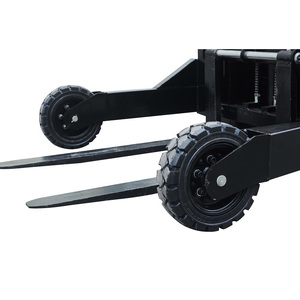 新しいラフオフロード1.5トンフォークリフトオフロードホイール付き鉛電池電池電気フォークリフト全地形スタッカー - Product Image 6