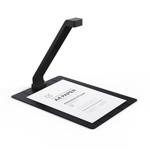Joyusing New 13MP USB A4 Camera Scanner OCR Folds to Go Document Scanner for Office