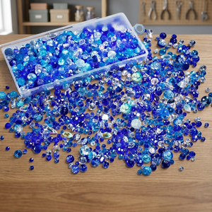 Perles en verre facettées faites à la main, imprimé léopard coloré, perles breloques en vrac pour accessoires de stylo, fabrication de bijoux, prix de gros - Product Image 1