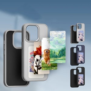 2025 nuova custodia per telefono con foto con motivo NFC per iPhone 13 14 15 Pro Max fai da te E-ink Screen Smart tecnologia <span class=keywords><strong>coppia</strong></span> <span class=keywords><strong>Cover</strong></span> per telefono in Silicone - Product Image 1