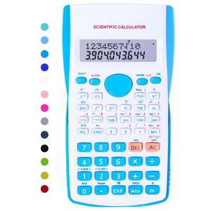 Calculatrice scientifique en plastique rose 82 MS avec fonction calendrier, 240 fonctions, alimentée par piles, pour les élèves du collège, vente en gros - Product Image 1