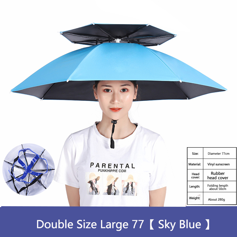 77cm Double layer rubber head cover-4