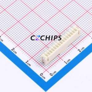 HCZZ0068-15 Wire-to-Board Pin Header SMD,P=1.5mm Connector 1x15P 1.5mm Vertical Mount ZH - Product Image 2