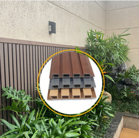 Panel WPC Modern Solusi Dinding Interior Bergaya yang Dapat Disesuaikan Papan UV Dinding Latar Belakang TV Veneer Kayu Tanpa Sambungan Tahan Kelembapan 5