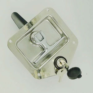 Serrure à poignée en T en acier inoxydable <span class=keywords><strong>pour</strong></span> boîte à outils de remorque de camion, serrure à poignée en T pliable - Product Image 3